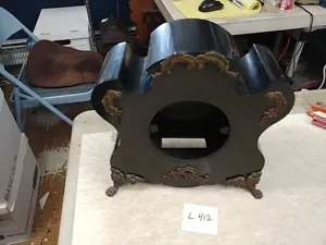 NEW HAVEN FANCY IRON CASE MANTLE CLOCK CASE - Picture 1 of 6