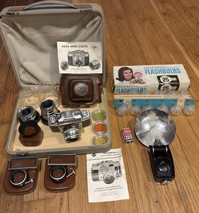 Agfa Ambi Silette analoge Sucherkamera 35 mm System Objektive Proximeter * GETESTET - Bild 1 von 24
