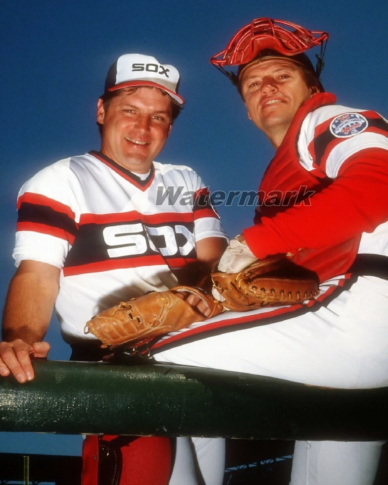 MLB Chicago White Sox Tom Seaver Carlton Fisk Color 8 X 10 Photo Picture - Image 1 of 1