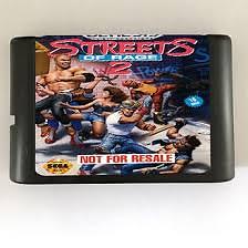 Streets Of Rage 2 16 bit MD Game Card Sega Mega Drive Genesis video games