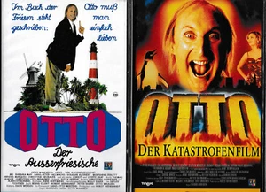 2 x OTTO - Der Ausserfriesische + Der Katastrofenfilm [VHS]  NEU+VERSCHWEISST! - Bild 1 von 2