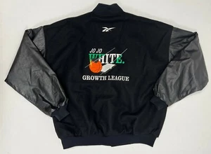 VINTAGE Reebok Jo Jo White Growth League Sport In Society USA Jacket Size 2XL - Picture 1 of 7