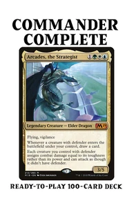 Arcades, the Strategist WALLS TOUGHNESS MATTERS Magic MTG Custom Commander Deck - Bild 1 von 8