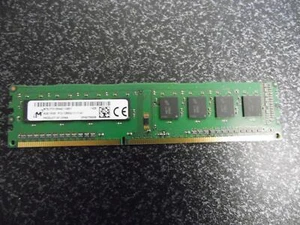 1x 4GB DDR3-RAM 240-pol. PC3-12800U 1600MHZ MICRON MT8JTF51264AZ-1G6E1 - Bild 1 von 3