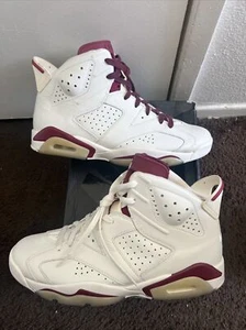 Size 10.5 - Air Jordan 6 Retro 2015 Maroon - Picture 1 of 7