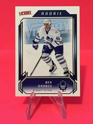 2006-07 Upper Deck Victory Ben Ondrus Rookie Card Toronto Maple Leafs RC - Image 1 of 2