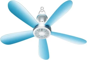 Ventilatore Da Soffitto 25W Con Gancio e 5 Pale - Picture 1 of 5
