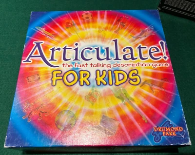 COMPLETE Articulate for Kids Fast Talking Description Game Drummond Park 2018 - Image 1 of 4