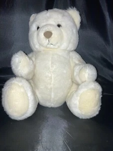 **RARE** Gerber Precious Plush 15” White Plush Bear With Movable Parts—Korea - Picture 1 of 10