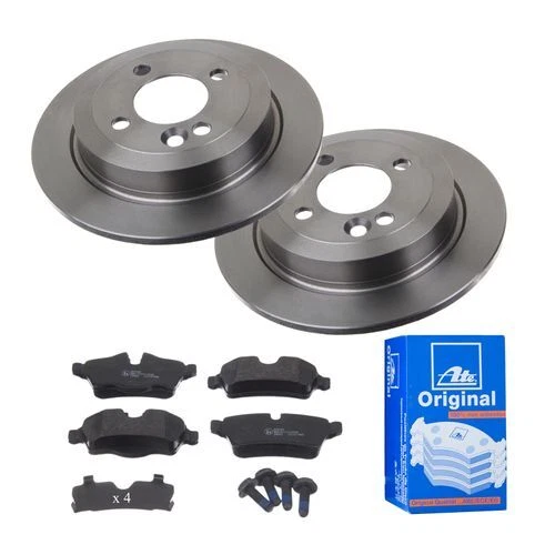 DISCHI FRENO ATE Ø259 MM + PASTIGLIE FRENO POSTERIORI PER MINI MINI CLUBMAN CLUBVAN  - Immagine 1 di 1
