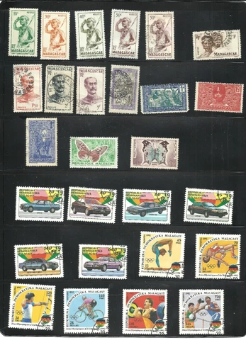 Malagasy / Madagascar stamps Cover