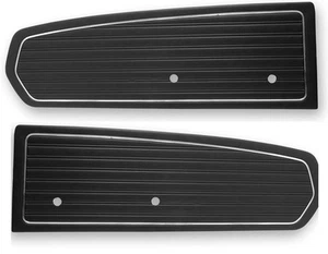 Mustang Door Panels Standard Vinyl Pair 1968 Black - TMI - Foto 1 di 1