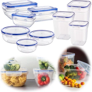 Frischhaltedose Clip & Lock Rund Rechteck Auswahl👈 XL Gefrierdosen Vorratsdosen - Bild 1 von 17