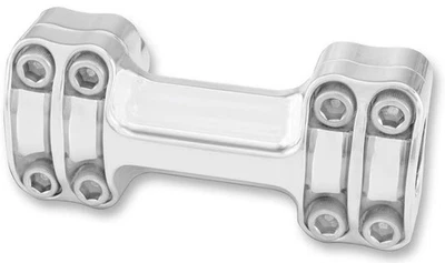 Elevadores de una pieza Roland Sands Design Nostalgia - Cromo motocicleta 0208-2103-CH Foto 1 de 4