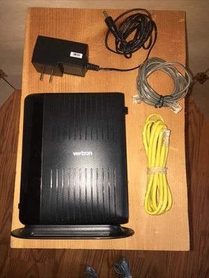 Actiontec Model GT784WNV Wireless DSL Modem Router for Verizon w/ Cords - Image 1 of 4