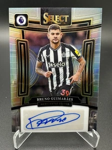 2023-24 Panini Select EPL - Signatures Bruno Guimaraes #S-BG - Newcastle Utd - Picture 1 of 2