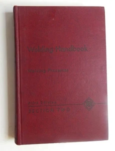 Welding Handbook Processes Gas Arc Resistance Braze Oxy Metals 5E Section 2 - Picture 1 of 9