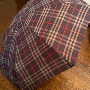 Burberrys Men'S Folding Umbrella Men umbrella Accessory Original Collection - Picture 1 of 6