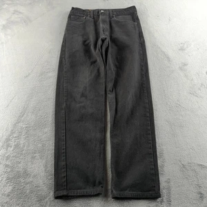 Vintage Levis 550 Jeans Mens 32x32 Black Relaxed Made Canada Y2K NO US TARIFFS - Bild 1 von 10