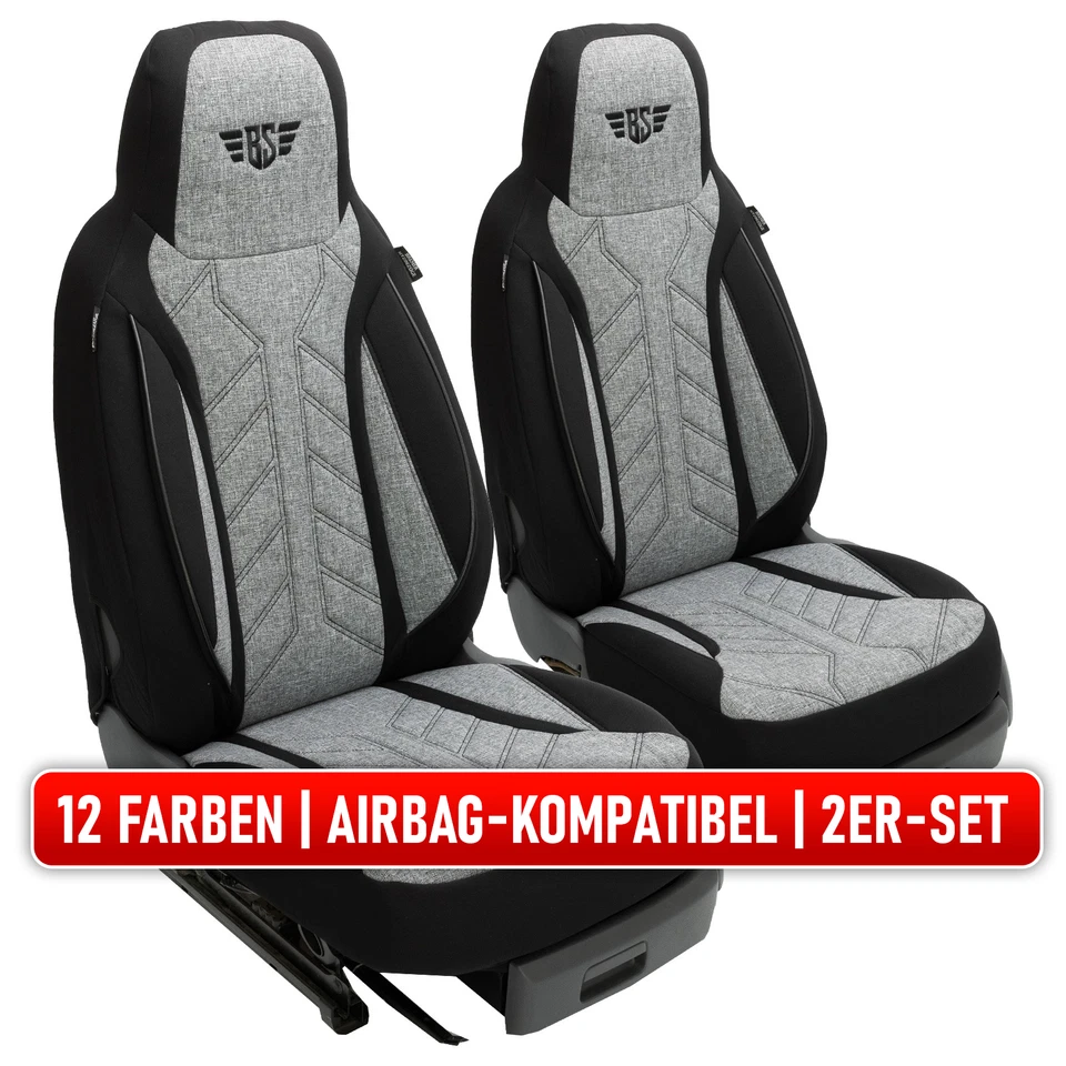 Fundas de asiento Pilot aptas para todos los modelos RENAULT | HERM | 12 colores Foto 1 de 4