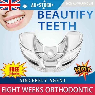 Dental Alignment Straightener Teeth Retainer Orthodontic Braces Mouth Guard ZR - image 1 of 4