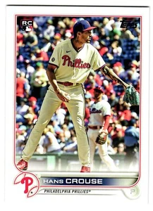 2022 Topps #642 Hans Crouse RC - Picture 1 of 2
