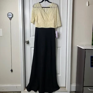 JS Collections Formal Gown Lace Evening Dress mother bride wedding guest Size 10 - Picture 1 of 10