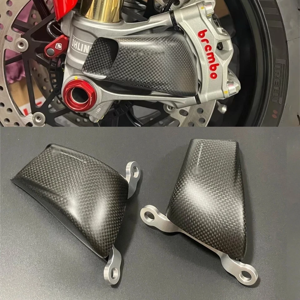 Front Air Brake Duct Radiator For DUCATI Panigale V4 V4S V4R Streetfighter V4 S - Imagen 1 de 4