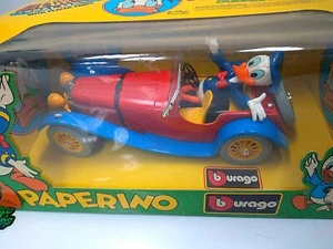 (Lot 816) Burago 1:18 - Paperino Donald Duck   Walt Disney Jaguar  8006 - Picture 1 of 9