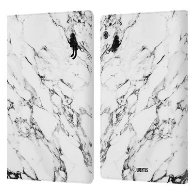 JUVENTUS FOOTBALL CLUB MARBLE LEATHER BOOK WALLET CASE FOR HUAWEI XIAOMI TABLET - Image 1 of 4