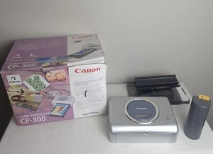 Canon CP-300 Digital Card Photo Printer & Accessories With Battery Pack - Picture 1 of 6