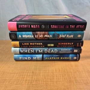 Stack of Mystery Books - Mara, Rum, McCreight, Morrissey, Burke SUMMER READING - Picture 1 of 17