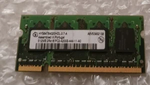 Infineon HYS64T64020HDL-3.7-A 512MB PC2-4200S 533MHZ 200PIN LAPTOP SODIMM MEMORY - Picture 1 of 2