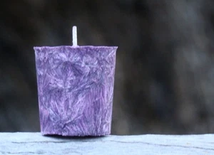 8pk LAVENDER & YLANG YLANG Triple Scented 160hr/pk Natural VOTIVE CANDLES gift - Picture 1 of 24