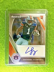 ANTHONY SCHWARTZ AUTO PRIZM ROOKIE CARD AUTOGRAPH BROWNS RC AUBURN 2021 Prizm DP - Picture 1 of 12