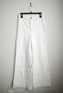 Vintage Dittos Jeans 1970's White Cotton 28x32 High Waisted Flare Bootcut EUC - Picture 1 of 6