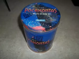 Juego completo de tarjetas coleccionables de películas de lata Skybox 1995 de Disney Pocahontas sellado - Imagen 1 de 1