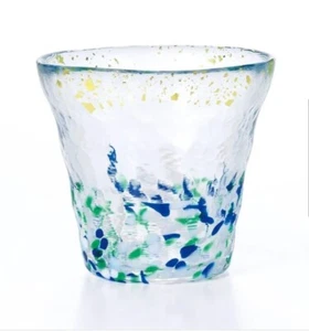 Aderia Tsugaru Vidro Hyoka Gold Rocks Vetro Yoi 300ml F-71469 Made in Japan - Foto 1 di 5