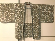 JAPANESE KIMONO JACKET (HAORI) FLOWERS GIACCA GIAPPONESE STUPENDA!!