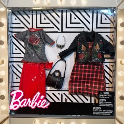 Barbie Punk Rock Fashion Pack - Nuevo 💀🌹💀🌹 Foto 1 de 4