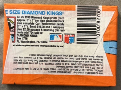 Tarjeta de béisbol Donruss 1990 paquete de cera Rafael Ramírez Astros mostrando en la parte posterior inferior Foto 1 de 2