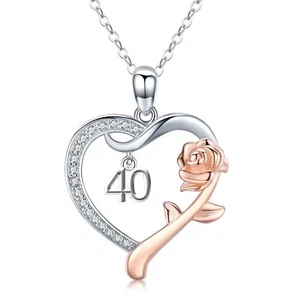 40 Year Old Birthday Gifts for Women/ 40th Birthday Gifts Women/ 925 Sterling... - Picture 1 of 6
