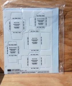Stampin up mini envelope template NEW - Picture 1 of 2