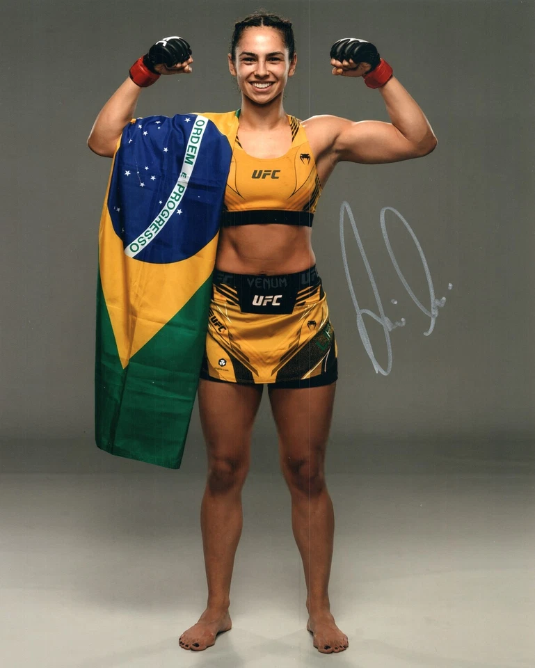 Ариана Липски UFC наилегчайший вес бразильский MMA подписанный 8 x 10 фото #10 - Изображение 1 из 1