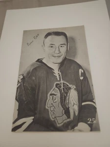 1965 1966 Hockey program Toronto Maple Leafs @ Chicago Blackhawks Unscored - Picture 1 of 4