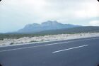 1960 View From Moving Car Mountains Guadalupe Peak Texas 35mm Slide
