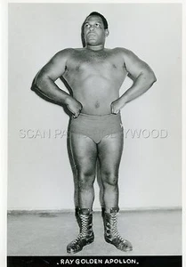 RAY GOLDEN APOLLON 60s PHOTO ORIGINAL CATCH LUTTE WRESTLING LUCHA BEEFCAKE - Picture 1 of 1