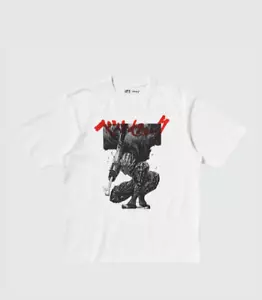 UNIQLO UT Berserk MANGA curation Graficzna koszulka męska biała XS-4XL 2025 JAPONIA - Zdjęcie 1 z 4