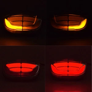 Luz trasera LED integrada para CB650R CBR650R 2019-2023 señal de giro de freno, ahumada - Imagen 1 de 5