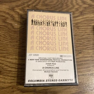 A Chorus Line Original Cast recording - Cassette ,Columbia - Picture 1 of 5